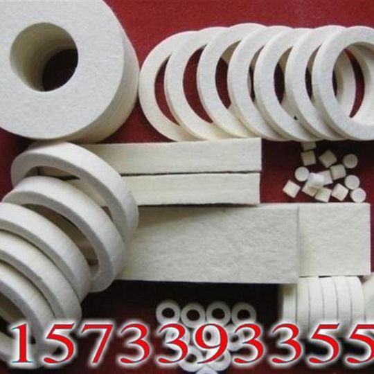 高密度工业吸油羊毛毡耐高温x纯羊毛毡条块抛光防尘毛毡缓冲密封