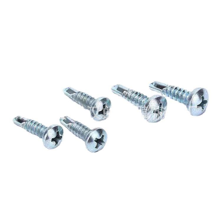 盘头钻尾丝圆头十字燕尾丝自钻自攻钉专攻铁皮钢板m4.2m4.8 - 图3