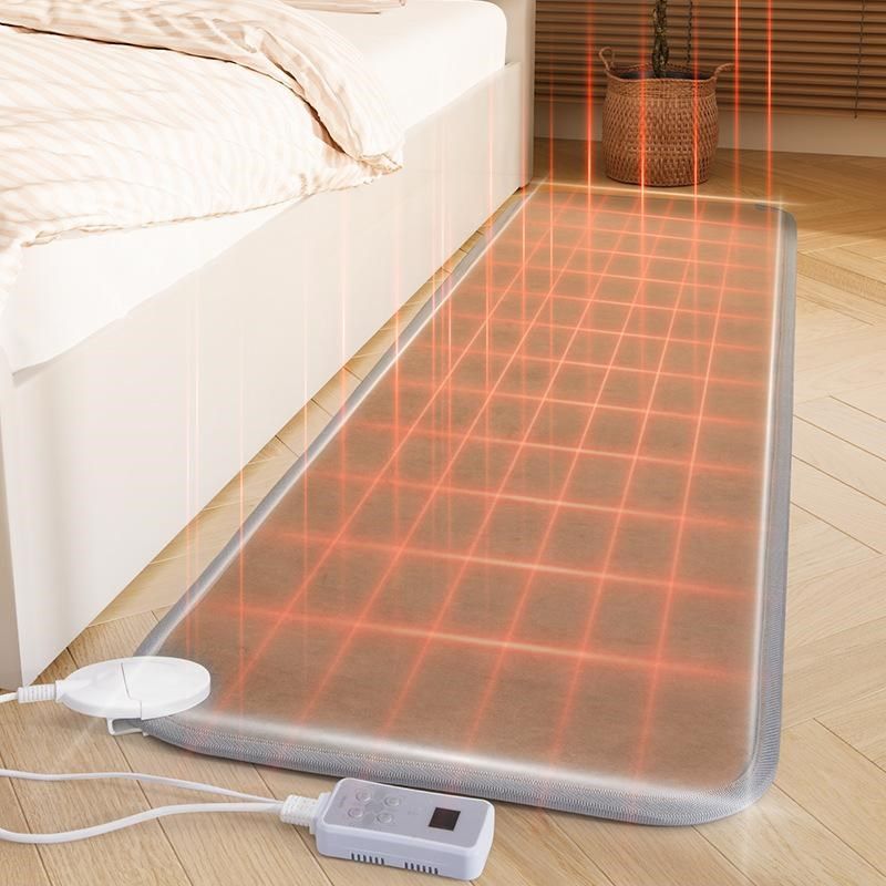 Bedroom bedside heated carpet carbon crystal graphene w electric heating winter yoga fitness heating blanket floor heating floor mat