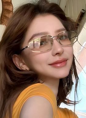 复古银色金属老钱风太阳镜