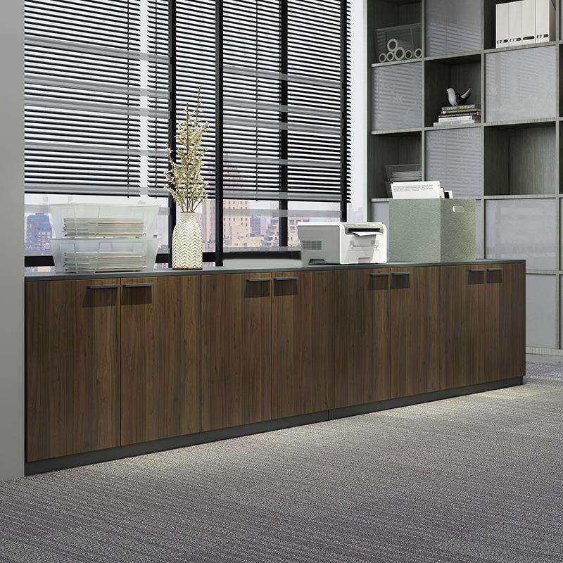 办公室文件柜矮柜储物柜档案资料柜桌边柜简约木质隔断柜子办公柜,淘宝优惠券,粉丝福利购,淘宝优惠卷