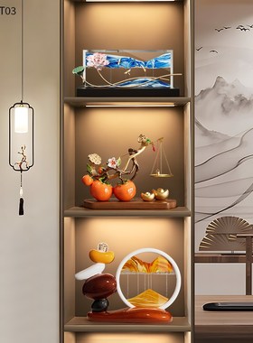 柿柿称心如意柿子摆件客厅玄关电视柜酒柜装N饰品搬家乔迁新居礼