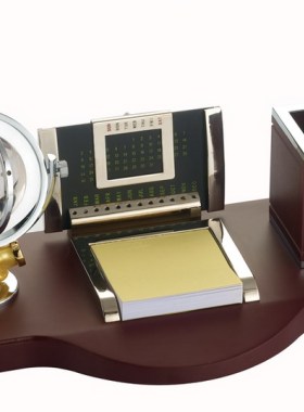 送领导老板办公室l桌面笔筒装饰摆件招财创意书房商务开业实用礼