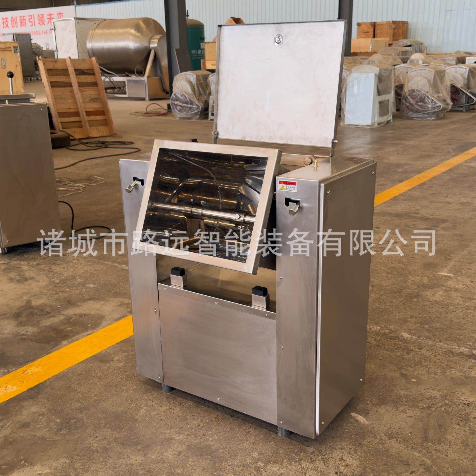 香肠馅料拌馅机肉馅搅拌机单绞龙不锈钢拌馅机香肠馅粉体搅拌机,淘宝优惠券,粉丝福利购,淘宝优惠卷