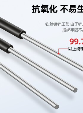 扎丝扎带包塑铁丝光缆扎线带电镀锌绑丝电缆扎线园艺葡萄架绑扎丝