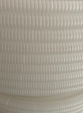 加厚白色阻燃电线管PP阻燃波纹管塑料穿线电工绝缘软套管量大优惠