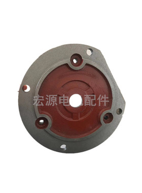 Y系列电机端盖法兰盘立式前盖 Y80Y90Y100Y112Y132 4kw电动机配件