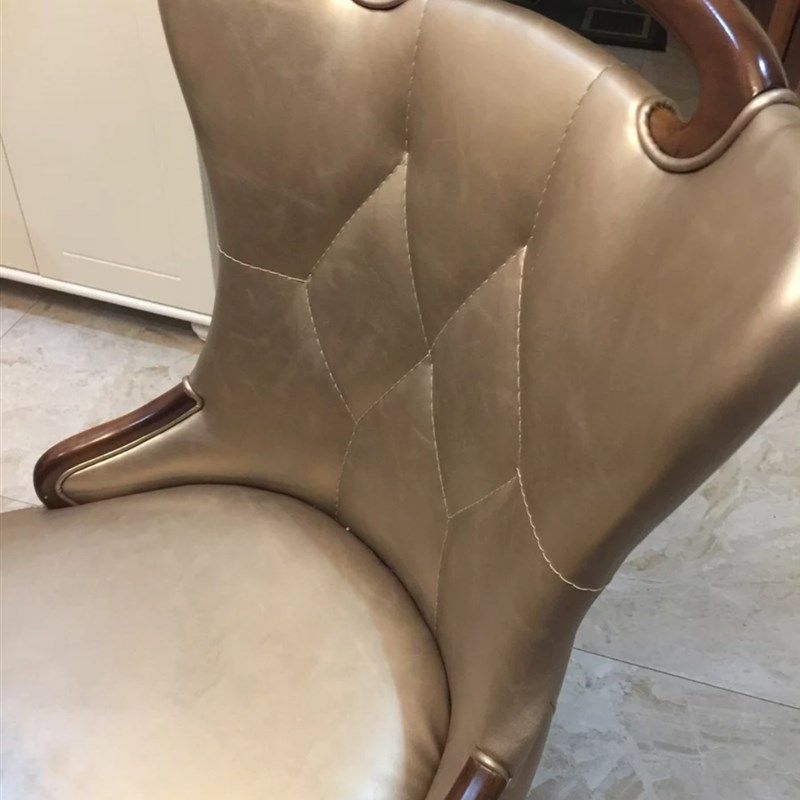 实木餐椅靠背软包皮餐椅家用餐厅椅子酒店饭店别墅餐椅凳灰色棕色,淘宝优惠券,粉丝福利购,淘宝优惠卷