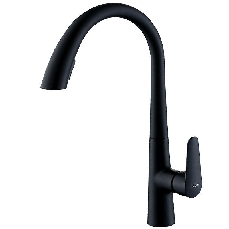 厨房全铜水槽水龙头冷热隐藏式抽拉头枪灰色龙头洗菜盆洗碗池,淘宝优惠券,粉丝福利购,淘宝优惠卷