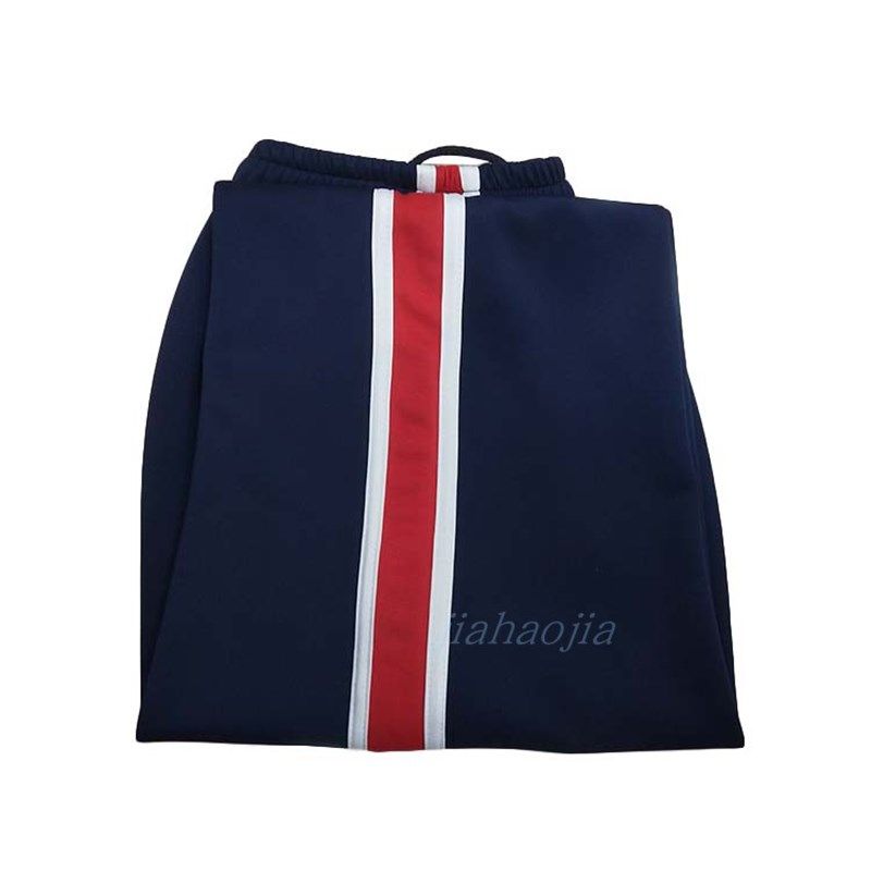 春夏秋季南韩丝校服裤黑色藏青镶白红边条直筒光滑大码男女学生,淘宝优惠券,粉丝福利购,淘宝优惠卷