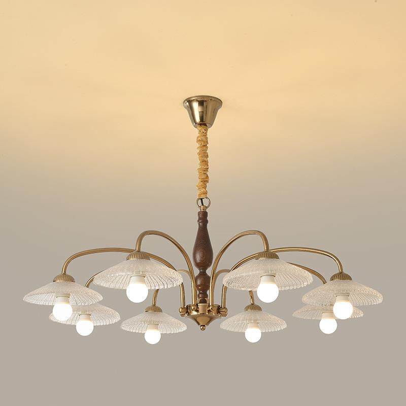 中古风客厅吊灯美式复古法式卧室书房餐厅灯2024新品护眼实木吊灯,淘宝优惠券,粉丝福利购,淘宝优惠卷