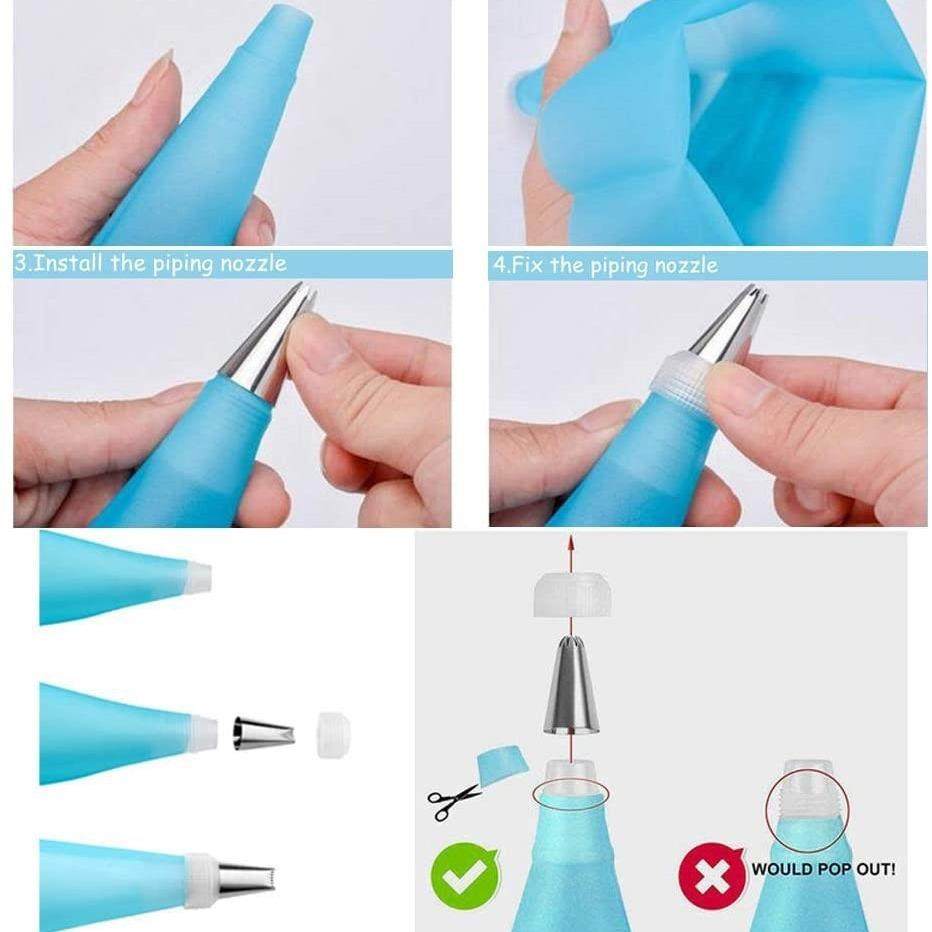 136件套蛋糕转台套装 奶油 裱花嘴裱花袋烘焙工具 折叠量勺打蛋器,淘宝优惠券,粉丝福利购,淘宝优惠卷