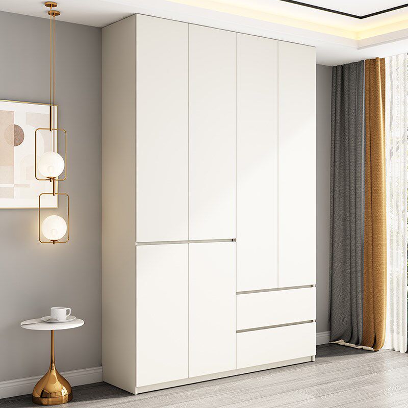 现代简约分段式衣柜60深ENF级实木欧松板免拉手柜子家用卧室衣橱,淘宝优惠券,粉丝福利购,淘宝优惠卷