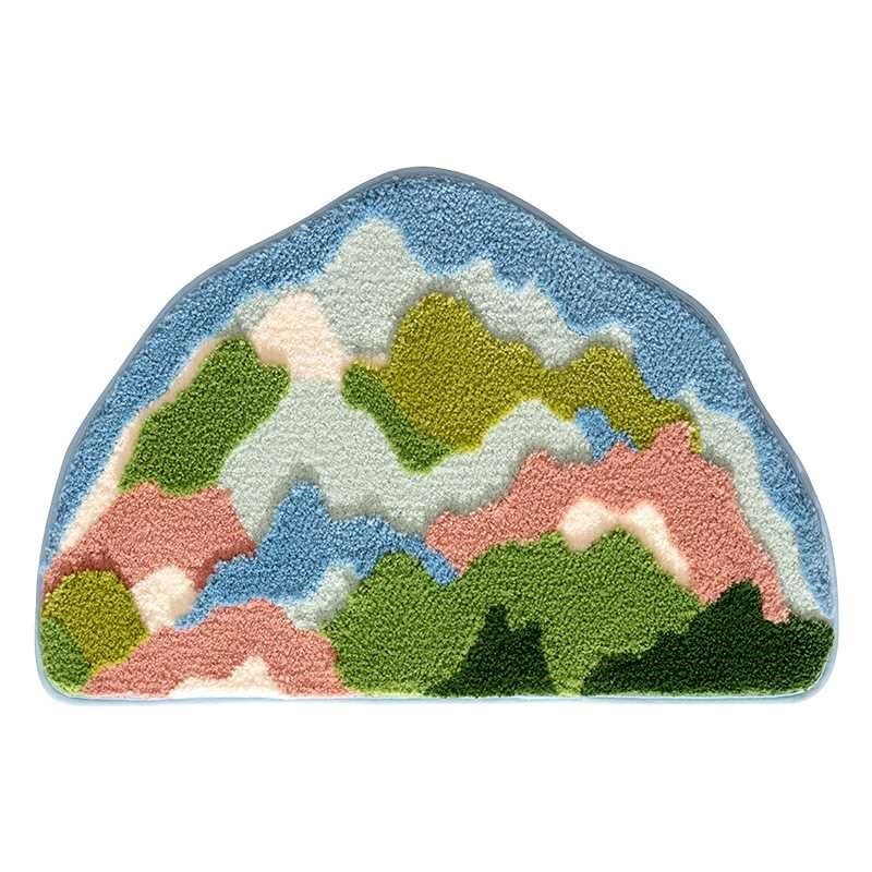 【折扣价】家用i小清新卫生间地垫吸水垫浴室地毯进门口垫植绒厕,淘宝优惠券,粉丝福利购,淘宝优惠卷