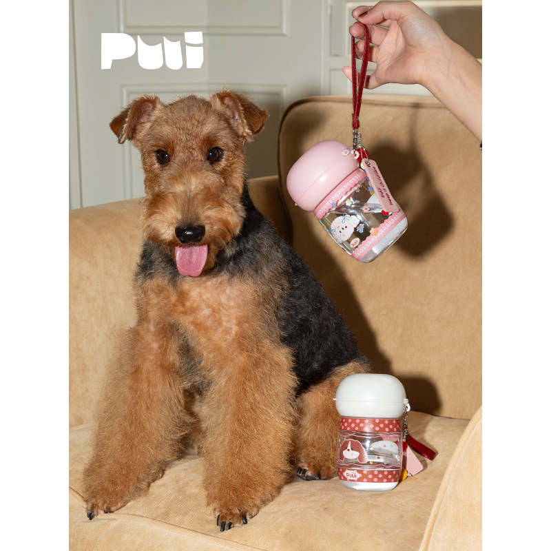 Puui原创大容量随行萌宠狗狗用品外出喝水户外便携式水杯水壶实用,淘宝优惠券,粉丝福利购,淘宝优惠卷