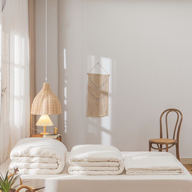 【无荧光健康被】纯棉花被子单人双人薄款夏凉被春秋被保暖冬被芯,淘宝优惠券,粉丝福利购,淘宝优惠卷