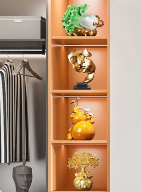 新中式高端大气i上档次工艺摆件家居客厅酒柜办公室酒店大堂装饰