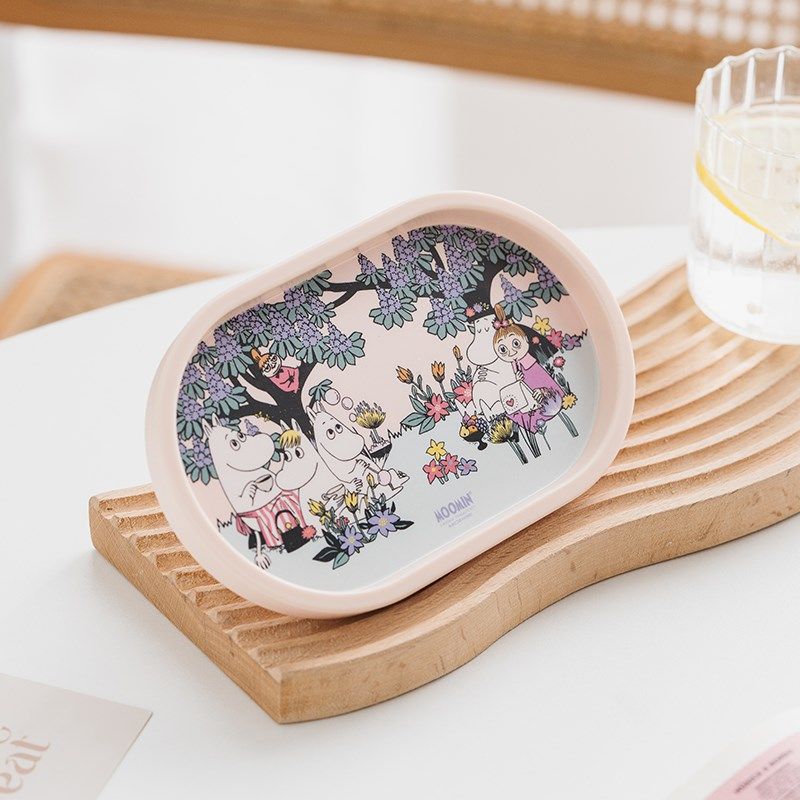 芬兰姆明moomin小托 托盘首饰盘收纳盘早餐点心盘下午茶餐具盘子,淘宝优惠券,粉丝福利购,淘宝优惠卷