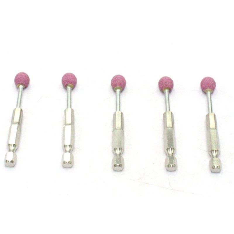 电扳手六角柄粉色砂轮打磨头锂电起子用PA砂轮磨头电钻用金属抛光,淘宝优惠券,粉丝福利购,淘宝优惠卷