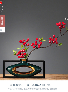 现代简约家居工艺品电视柜摆件客厅创意酒柜玄关博U古架装饰品摆