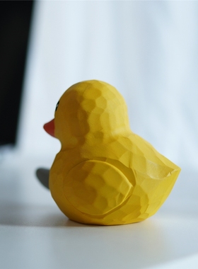 Joe的小作坊/杀掉你鸭!小木z雕桌面摆件创意搞怪可爱车载生日礼物