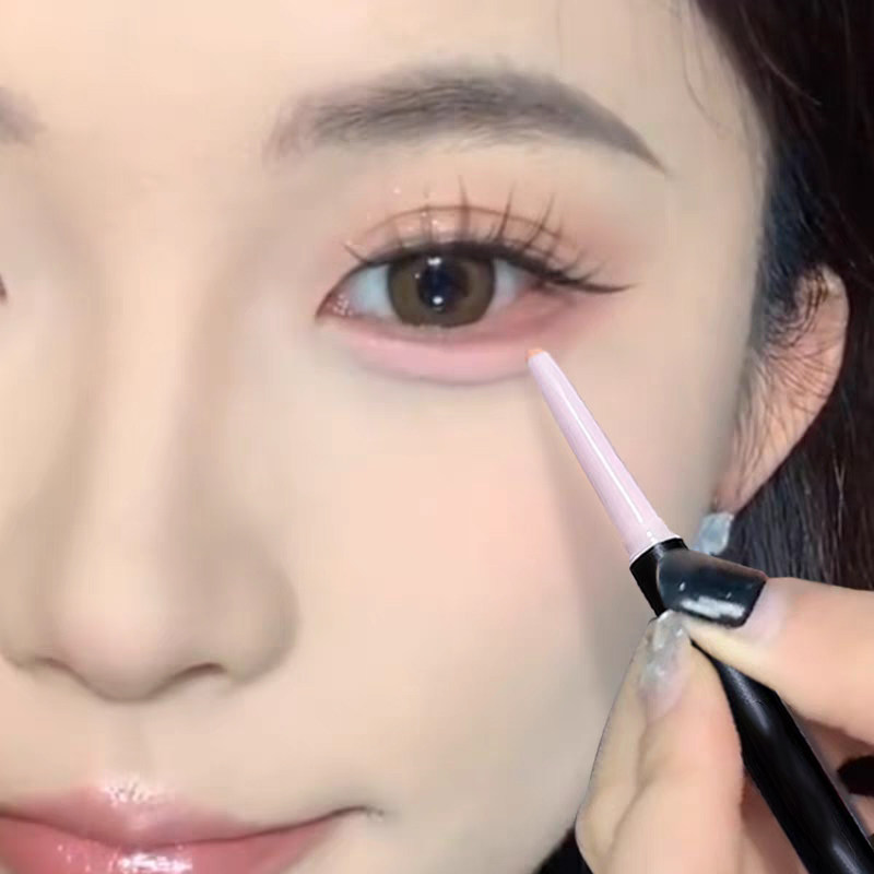 双头卧蚕笔防水防汗不晕染画眼影提亮高光二合一卧蚕胶笔眼线液笔,淘宝优惠券,粉丝福利购,淘宝优惠卷