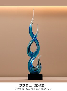 现代轻奢玄关柜入户正对门摆件办公室客厅高级感艺术品家居装饰品