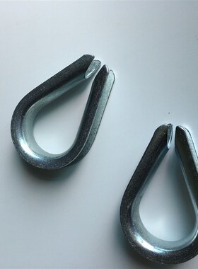 钢丝绳专用套环 不伤钢丝套环 钢丝绳配件 三角环 夸口 鸡心环