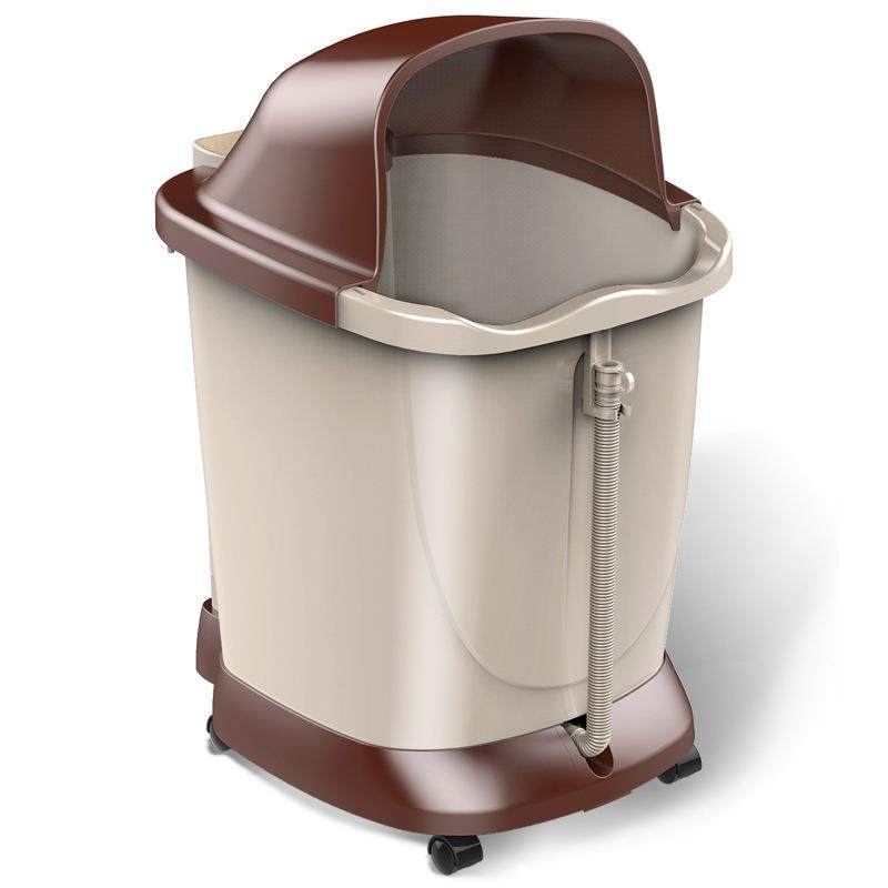 港德 脚动足浴盆深桶熏蒸泡脚桶中老年足浴器按摩洗脚盆RD-657B,淘宝优惠券,粉丝福利购,淘宝优惠卷