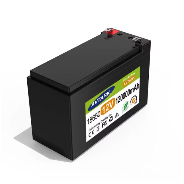 12V锂离子电池 100Ah 120Ah 太阳能板充电电池18650带BMS 12.6V - 图3