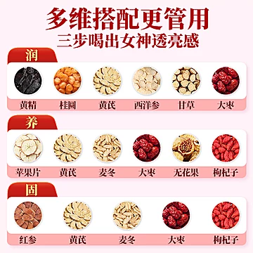 柏年树养生茶包 气血双补 素颜水 20袋装[30元优惠券]-寻折猪