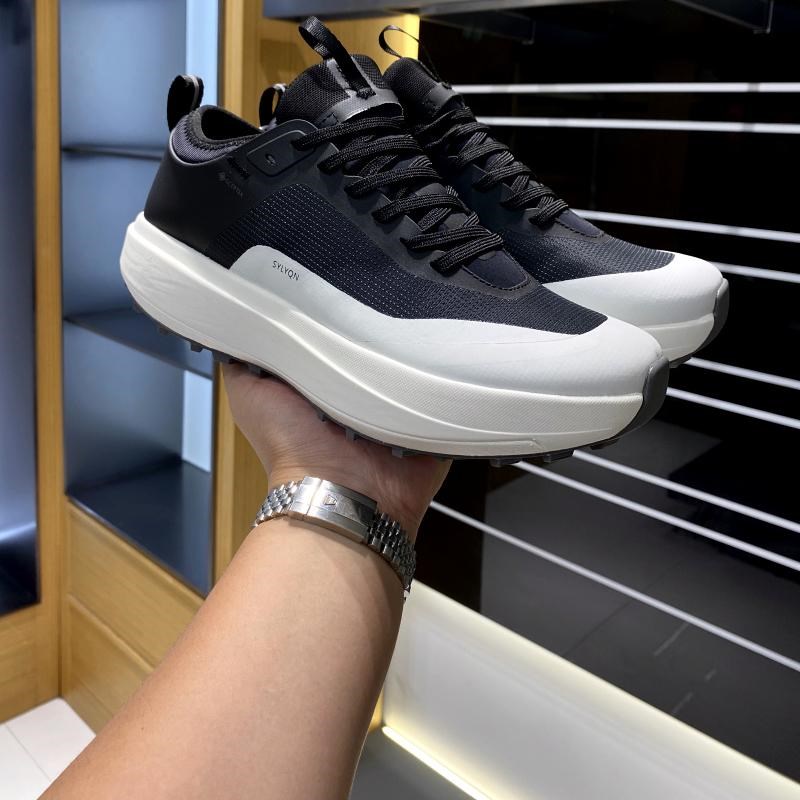 自留主推!巨好看!户外男士压胶拼接防水透气耐磨登山越野运动鞋 - 图0