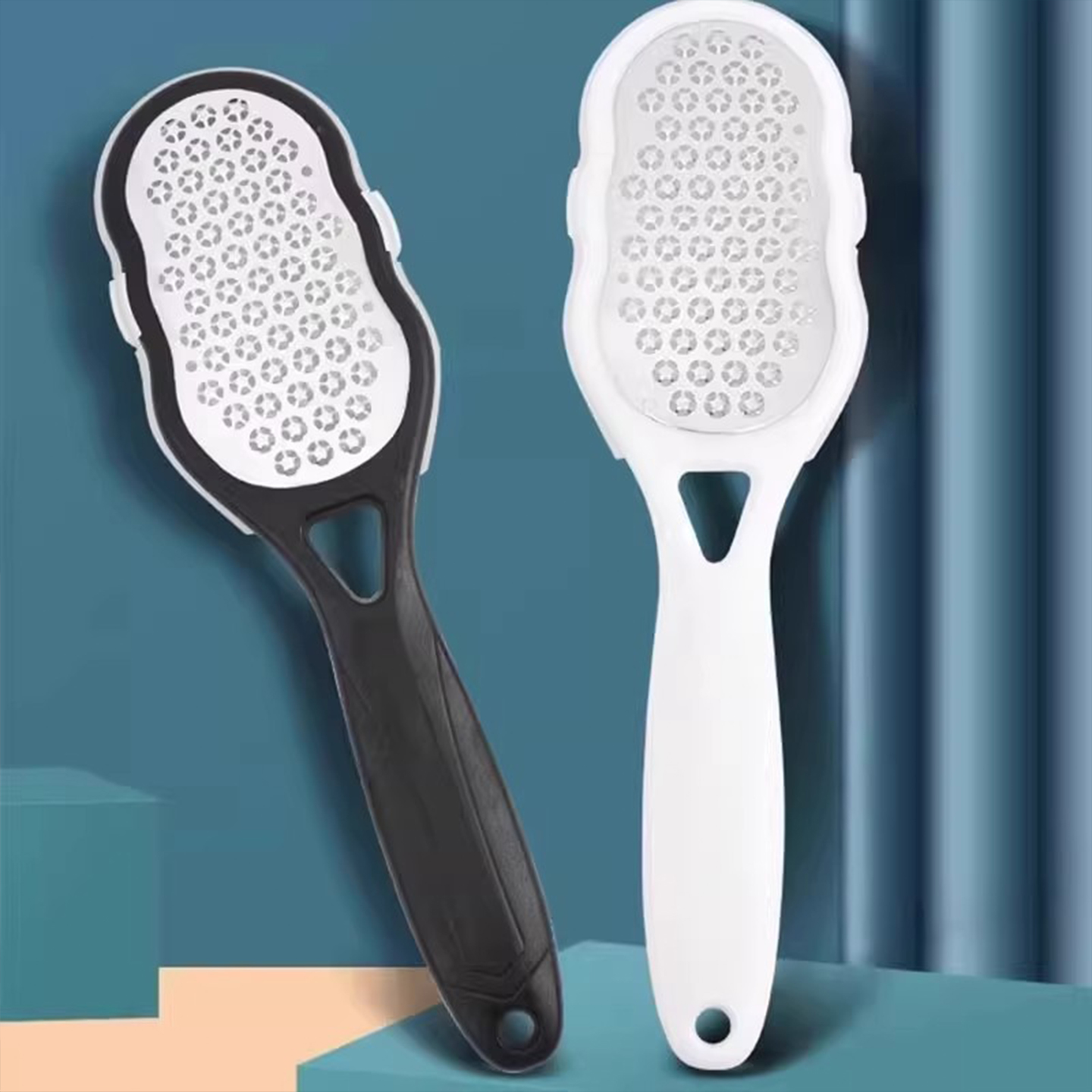 修脚神器去死皮老茧家用脚后跟刮脚底磨脚石刀挫脚皮打磨器搓脚板 - 图2