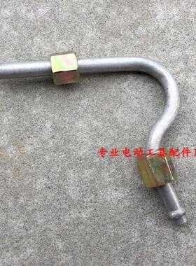 2.5P3P小型气泵配件空压机回气管单向阀小铝管 回气阀管子 带螺帽