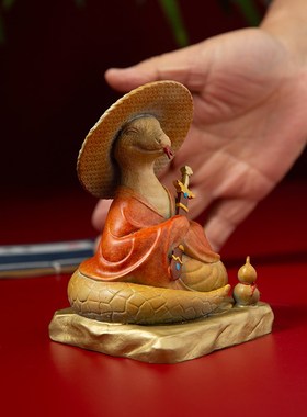 蛇摆件黄铜工艺品十二生肖装饰品客厅办公桌礼品2025蛇年吉祥物