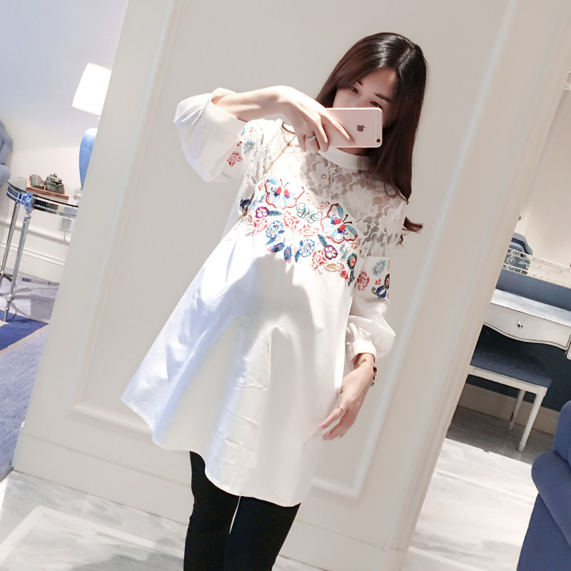 2021孕妇秋装网红款新款上衣女宽松韩版大码潮辣妈个性a字娃娃衫,淘宝优惠券,粉丝福利购,淘宝优惠卷