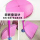Four-fold round pad anti-fall safety pole dance pole