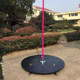 Mobile steel tube stage, outdoor indoor dance tube, circular rotating fixed dual-purpose silicone performance stage outdoor