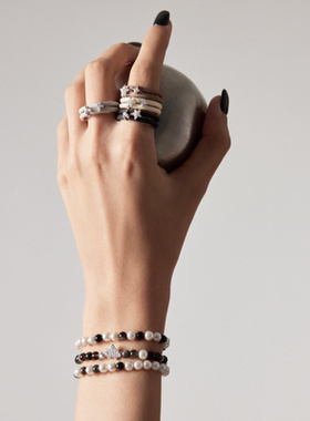 hefang925纯银何方星轨戒指女指环配饰轻奢高级礼物饰品