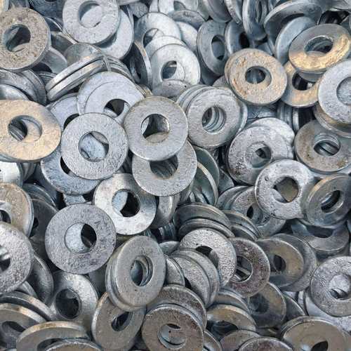 锌层足 无漏镀 无粘连 电力配套热镀锌平垫圈 - 图3