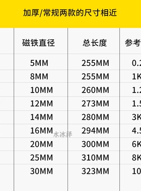 安全器/冲床安全手/磁铁吸盘/单头黑柄/强磁力吸重