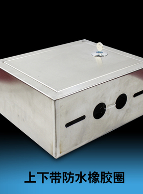 TD-28不锈钢等电位端子箱 防雷接地线盒铜排4mm明暗装280*240*120