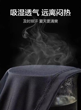 防晒冰袖男士宽松冰丝袖套防紫外线钓鱼手套男夏骑行健身手臂科技