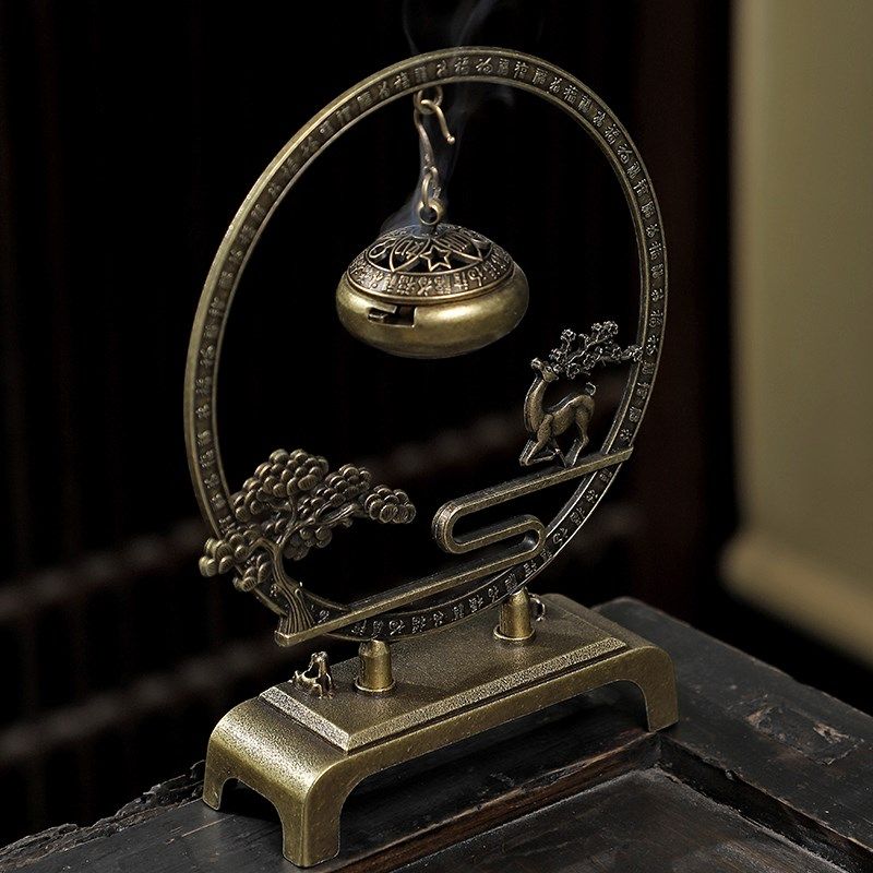 福禄挂炉无粘粉小祥云盘香炉y鹅梨帐中香炉创意复古玄关香炉摆件,淘宝优惠券,粉丝福利购,淘宝优惠卷