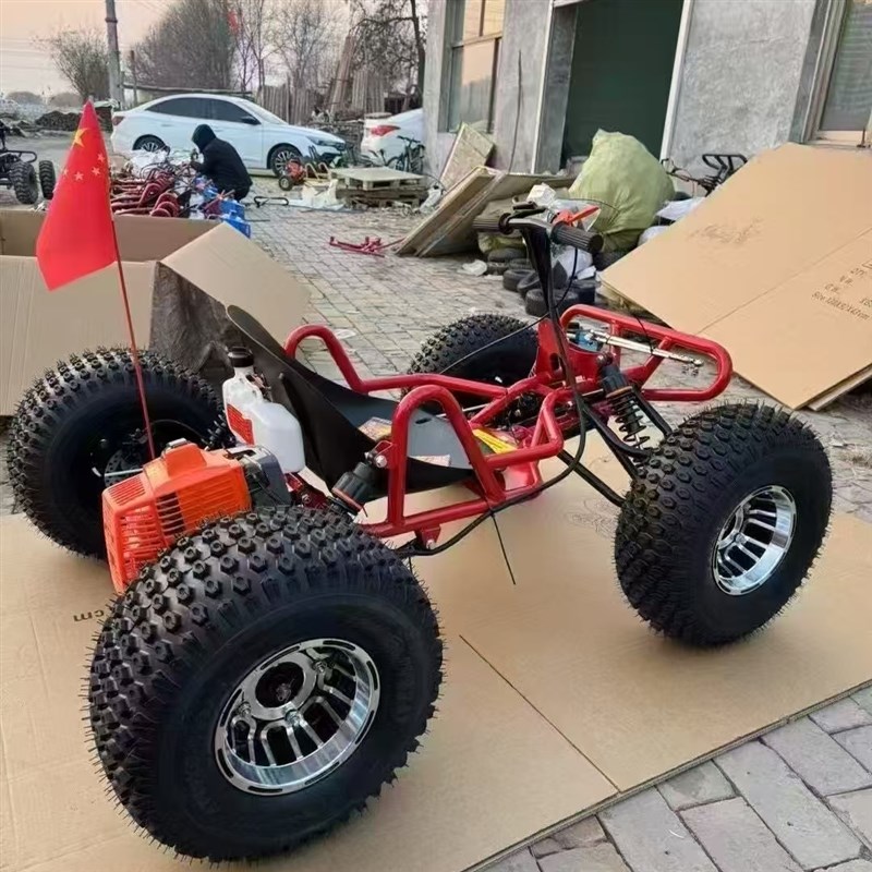越野卡丁车燃油版户外全地形山地沙滩四轮车漂移Rutv两冲拉力赛车 - 图2