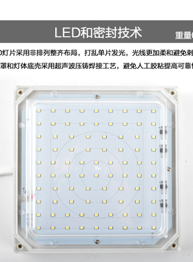 冷库灯LED20W冷库专用灯泡防水防潮防爆照明灯具浴室灯罩三防灯