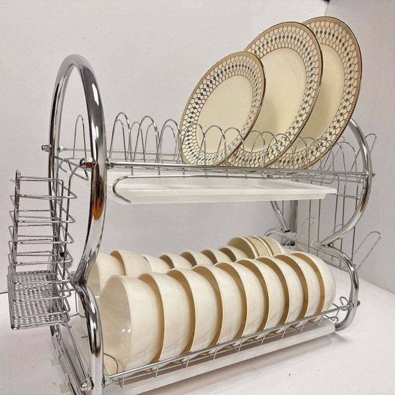 厨房餐具收纳盒晾放碗碟盘子的台面置物架厨房碗碟架沥水架收纳架,淘宝优惠券,粉丝福利购,淘宝优惠卷