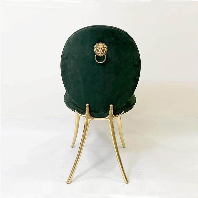 意式轻奢纯铜金属餐椅家用简约现代客厅大气接待休闲椅高端化妆椅,淘宝优惠券,粉丝福利购,淘宝优惠卷