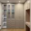 Whole house custom integrated furniture design wardrobe cabinet bookcase storage wine cabinet bedroom living room source factory
