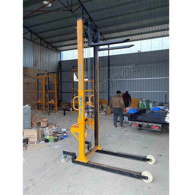 建筑工地砖厂电动上砖机 室内装修加气砖提升机 手推移动式升降车,淘宝优惠券,粉丝福利购,淘宝优惠卷